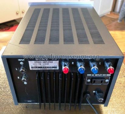 Stereo Amplifier TA-3140F; Sony Corporation; (ID = 2421443) Ampl/Mixer