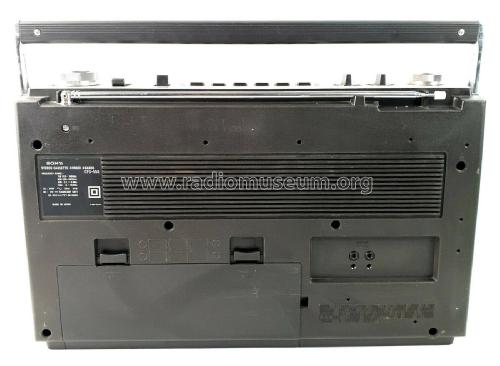 Stereo Cassette-Corder CFS-55S; Sony Corporation; (ID = 2774620) Radio