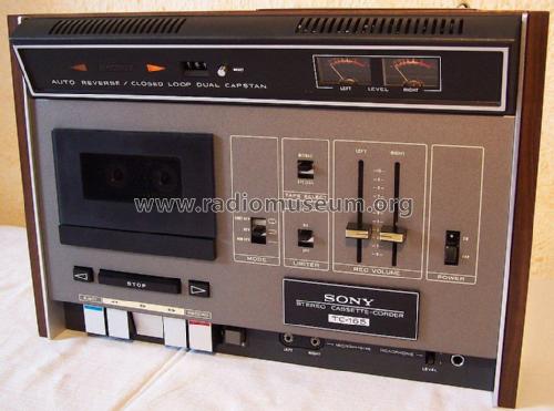 Stereo Cassette-Corder TC-165; Sony Corporation; (ID = 2382871) Enrég.-R