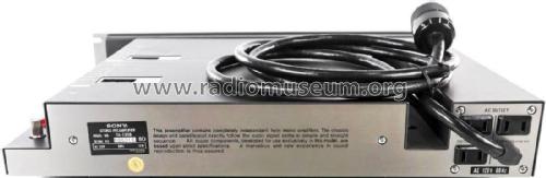 Stereo Preamplifier TA-E88B; Sony Corporation; (ID = 2421039) Ampl/Mixer