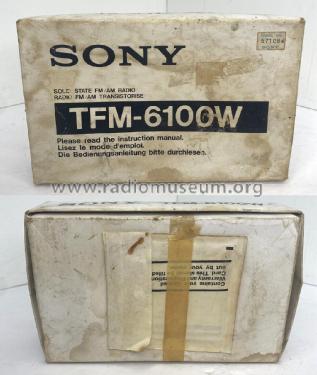 TFM-6100W; Sony Corporation; (ID = 2977652) Radio