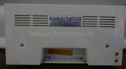 TR-818; Sony Corporation; (ID = 2976910) Radio