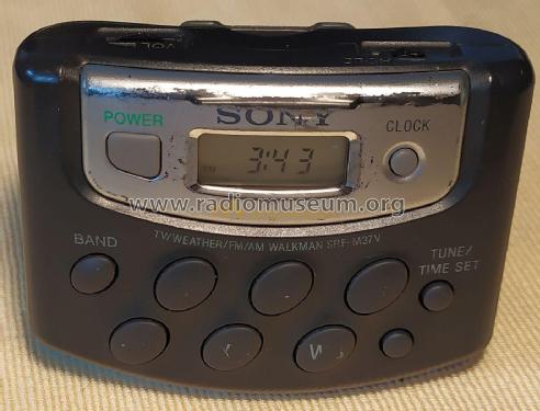 TV/Weather/FM/AM Walkman SRF-M37V; Sony Corporation; (ID = 2653620) Radio