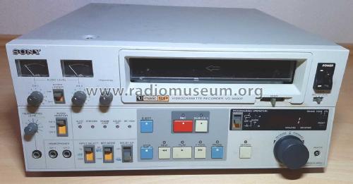U-Matic Videocassette Recorder VO-9600P; Sony Corporation; (ID = 2587987) Sonido-V