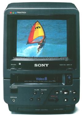 Video 8 Combo - Trinitron Colour Video TV EV-DT1; Sony Corporation; (ID = 2218976) Television