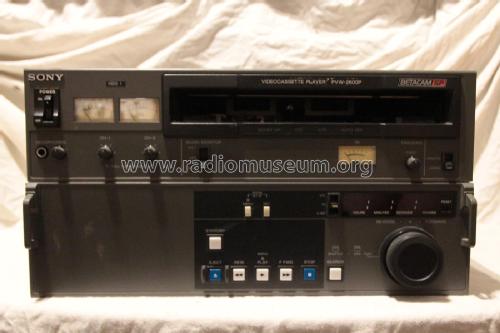 Videocassette Player Betacam-SP PVW-2600P; Sony Corporation; (ID = 2324763) Ton-Bild