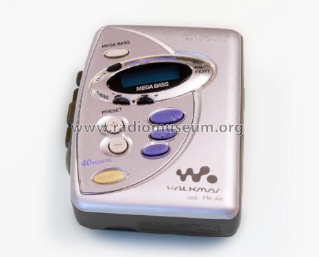 Walkman FM/AM Radio Cassette Player WM-FX277; Sony Corporation; (ID = 2777016) Radio