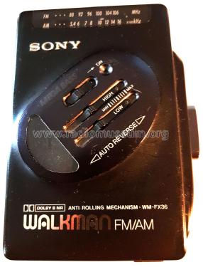 Walkman FM/AM WM-FX36; Sony Corporation; (ID = 2472381) R-Player