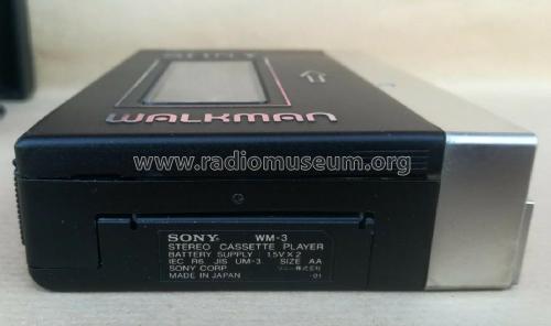 Walkman Stereo Cassette Player WM-3; Sony Corporation; (ID = 2722912) R-Player