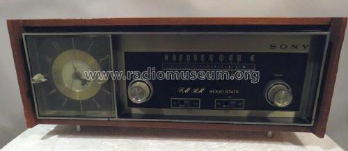 FM-AM Solid State Clock Radio 8FC-35; Sony Corporation of (ID = 2857304) Radio