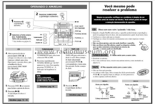 Sistema Compacto de Som MHC-RG590S; Sony do Brasil, Sony (ID = 1982549) Radio