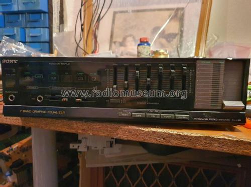 Integrated Stereo Amplifier TA-V50; Sony España; Hispano (ID = 3018641) Ampl/Mixer