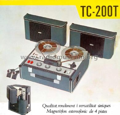 Tapecorder TC-200; Sony España; Hispano (ID = 2617533) Enrég.-R