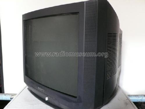 Trinitron Color TV KV-21X5E; Sony España; Hispano (ID = 1624756) Television