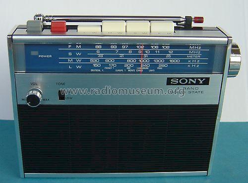 4 Band Solid State 5F-94DL; Sony Corporation; (ID = 1229118) Radio