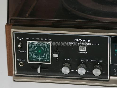Stereo Music System 4-Kanal SQP-400A; Sony Corporation; (ID = 1622070) Radio