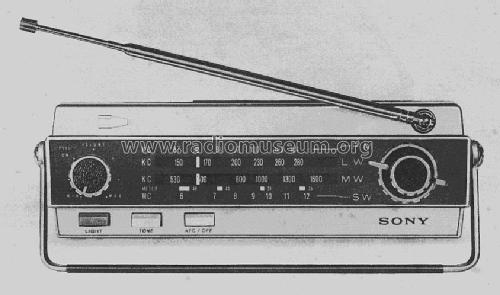 7F-74DL; Sony Corporation; (ID = 1191573) Radio