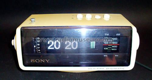 FM/AM Digital Clock Radio / Solid State Digimatic 8FC-100E; Sony Corporation; (ID = 870468) Radio