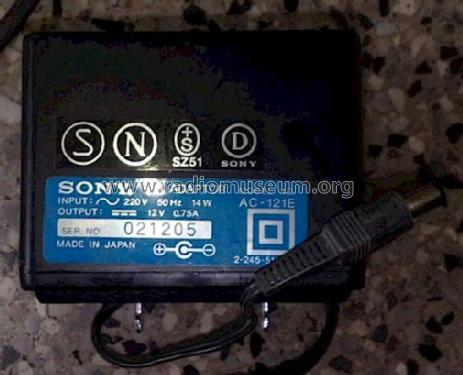 AC Adaptor AC-121E; Sony Corporation; (ID = 1242712) Strom-V