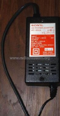 AC Power Adaptor AC-930A; Sony Corporation; (ID = 1979178) Power-S