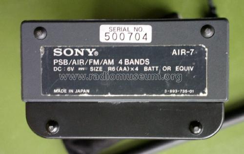 AIR-7; Sony Corporation; (ID = 1750541) Radio