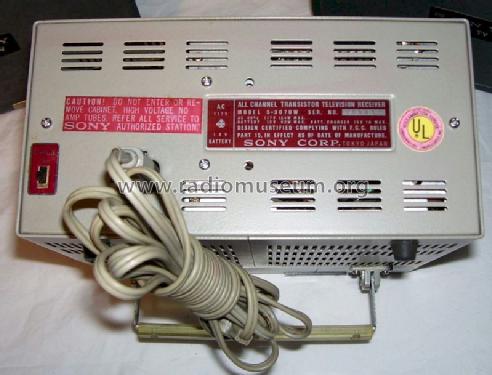 All Channel Transistor Television Receiver TV 5-307UW; Sony Corporation; (ID = 1207719) Televisore