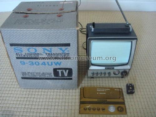 All Channel Transistor TV 9-304UW; Sony Corporation; (ID = 1275158) Television