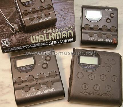 AM/FM Walkman SRF-M40W; Sony Corporation; (ID = 1309244) Radio