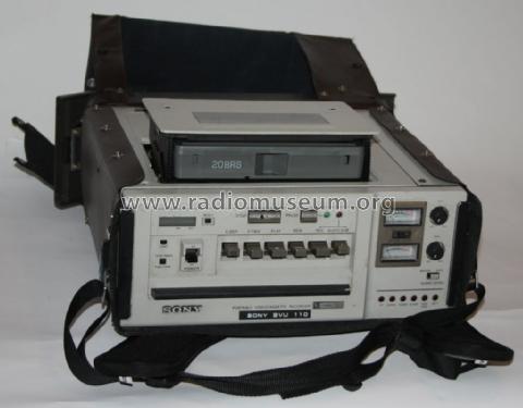 U-Matic Videorekorder BVU110P; Sony Corporation; (ID = 1922456) Reg-Riprod