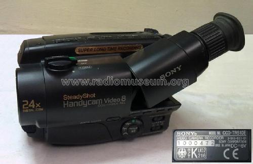 Caméscope Vidéo 8 CCD-TR510E; Sony Corporation; (ID = 1516797) Ton-Bild