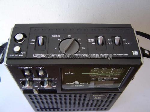 Captain 55 ICF-5500M; Sony Corporation; (ID = 315919) Radio