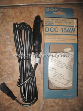 Car Battery Cord DCC-15AW; Sony Corporation; (ID = 1343645) Power-S