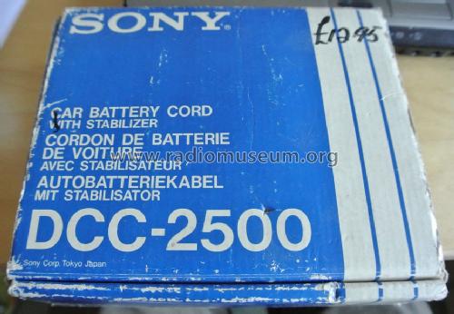 Car Battery Cord with Stabilizer DCC-2500; Sony Corporation; (ID = 1704954) Power-S