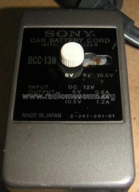 Car Battery Cord with Stabilizer DCC-130; Sony Corporation; (ID = 1934111) Aliment.