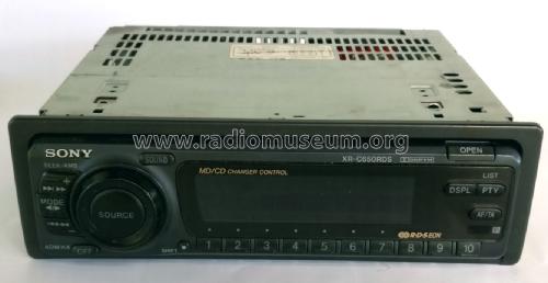 Cassette Car Stereo XR-C650RDS; Sony Corporation; (ID = 2034215) Car Radio