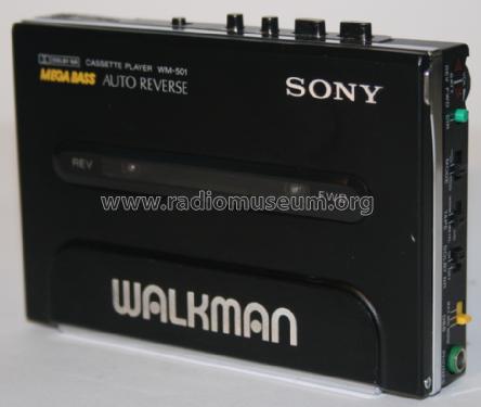 Cassette Player WM-501; Sony Corporation; (ID = 1644280) Reg-Riprod
