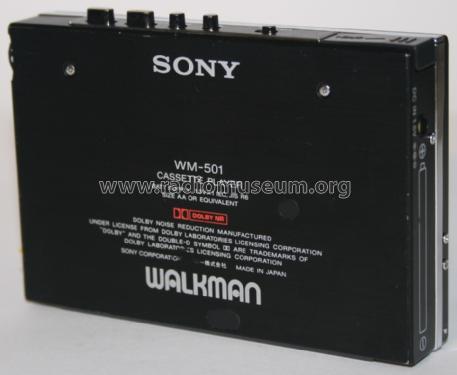 Cassette Player WM-501; Sony Corporation; (ID = 1644281) R-Player