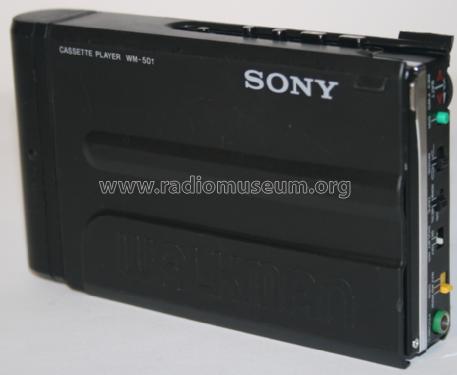 Cassette Player WM-501; Sony Corporation; (ID = 1644286) Reg-Riprod
