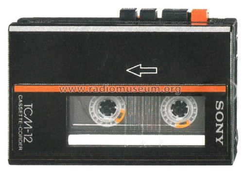 Cassette-Corder TCM-12; Sony Corporation; (ID = 1977189) Sonido-V