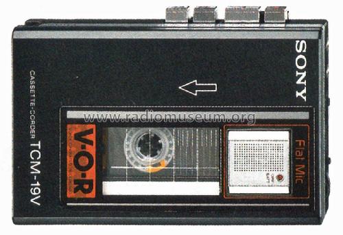 Cassette-Corder TCM-19V; Sony Corporation; (ID = 1977033) R-Player