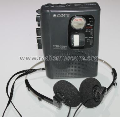 Cassette-Corder TCM-359V; Sony Corporation; (ID = 1835612) R-Player