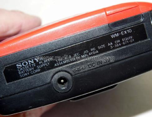 Walkman Cassette Player WM-EX10; Sony Corporation; (ID = 767592) R-Player