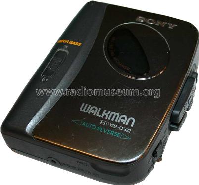 Cassette Player WM-EX322; Sony Corporation; (ID = 1375323) R-Player