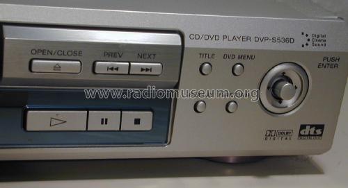 CD/DVD Player DVP-S536D; Sony Corporation; (ID = 2061922) R-Player