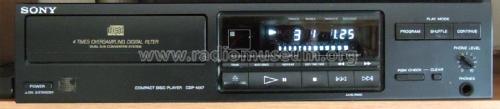 Compact Disc Player CDP-M47; Sony Corporation; (ID = 1935009) Enrég.-R