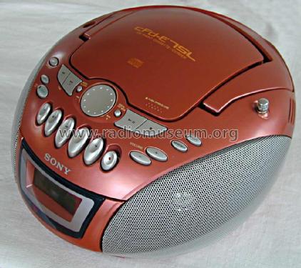 CD Radio Cassette-Corder CFD-E75L; Sony Corporation; (ID = 1053752) Radio