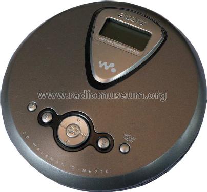 CD Walkman D-NE270; Sony Corporation; (ID = 1487605) R-Player