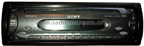 CDX-S2000; Sony Corporation; (ID = 1722289) Car Radio