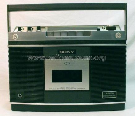 CF-550A; Sony Corporation; (ID = 1677506) Radio