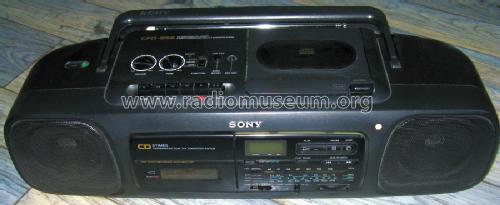 CFD-55S; Sony Corporation; (ID = 790873) Radio